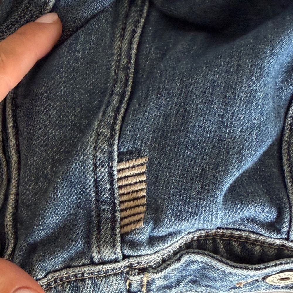 PAIGE Blue Denim Jean Jacket - Picture 7 of 8